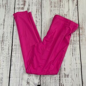 Fashion Nova Hot Pink Leggings Pants Women's 1X Polyester Spandex